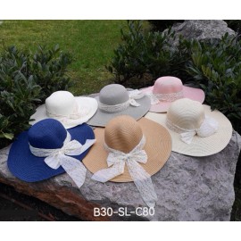 Chapeau ruban fleur SL C80