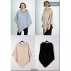 poncho fausse fourrure Syi1